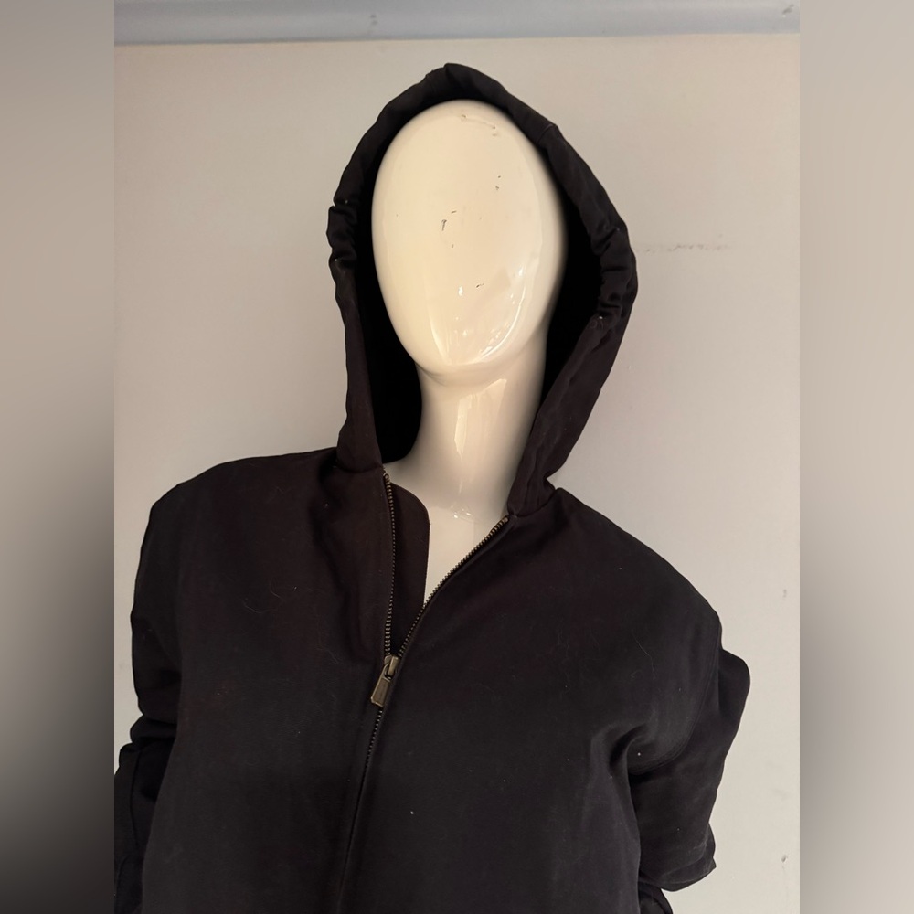 Boys Black Carhartt Jacket LIKE NEW size XL (18-20)
